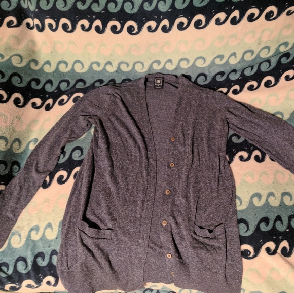GAP button up cardigan w/pockets - Picture 1 of 5